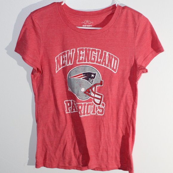 New England Patriots Womens Medium Pink Teeshirt - Picture 1 of 4